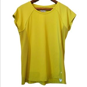 Columbia Women’s Yellow Sleeveless Athletic Shirt